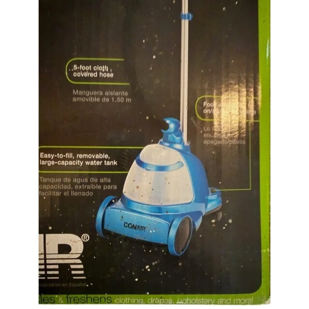 Conair Ultimate Fabric Steamer GS7TXR Blue Foot Activated 60 Min Steam NEW‎